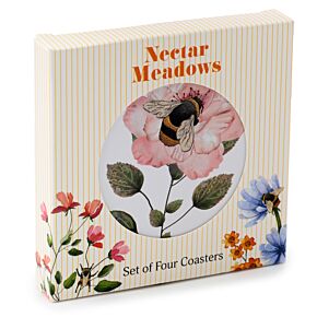 Nectar Meadows Set of 4 Cork Coasters Nectar Meadows Set of 4 Cork Coasters