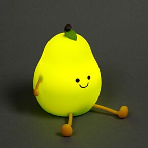 Foodiemals Pear Colour Change LED Night Light Sleep Lamp