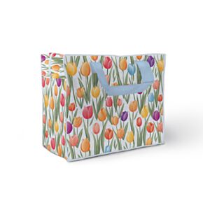 Tulips Zip Up Laundry Storage Bag