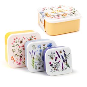 Set of 3 Lunch Box M/L/XL Nectar Meadows