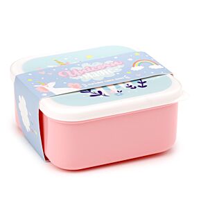 Set of 3 Lunch Box S/M/L Unicorn Magic Set of 3 Lunch Box S/M/L Unicorn Magic