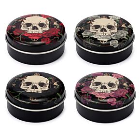 Skulls and Roses Lip Balm in a Tin Skulls and Roses Lip Balm in a Tin