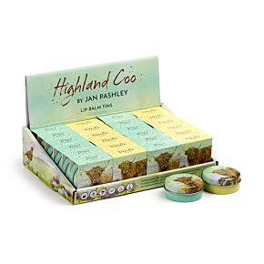 Jan Pashley Highland Coo Lip Balm in a Tin