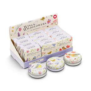 Jan Pashley Wings & Wildflowers Lip Balm in a Tin