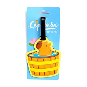 Capybara PVC Luggage Tag Capybara PVC Luggage Tag