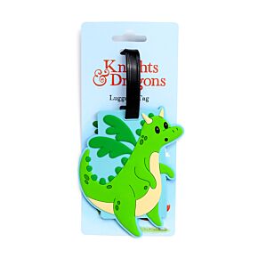 Knights & Dragons Dragon PVC Luggage Tag Knights & Dragons Dragon PVC Luggage Tag
