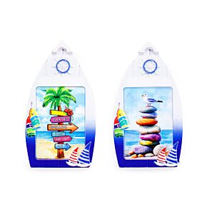 Souvenir Seaside Magnet Boat Shaped Beach Life Souvenir Seaside Magnet Boat Shaped Beach Life