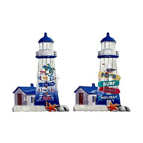 Souvenir Seaside Magnet Lighthouse Shaped Beach Signs Souvenir Seaside Magnet Lighthouse Shaped Beach Signs