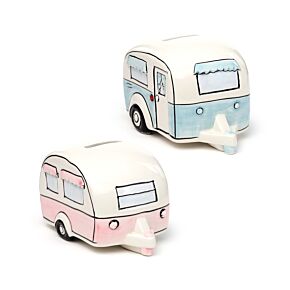 Home Is Where You Park It Caravan Ceramic Money Box Home Is Where You Park It Caravan Ceramic Money Box