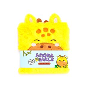 Adoramals Raffi the Giraffe Plush Notebook