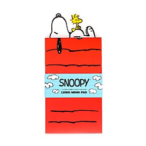 Peanuts Snoopy & Woodstock Flip Open Shaped Memo Pad