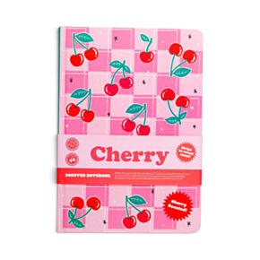 Cherry Recycled Paper A5 Scented Notebook