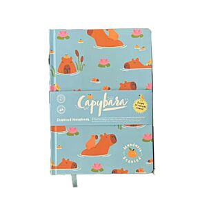 Capybara Recycled Paper A5 Scented Notebook
