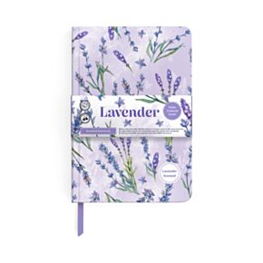 Lavender Recycled Paper A5 Scented Notebook