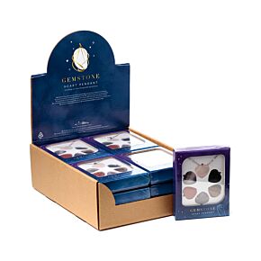 Gemstone Heart Shaped Pendant with 6 Interchangeable Stones Gemstone Heart Shaped Pendant with 6 Interchangeable Stones