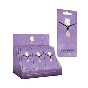 Healing Stone Tumbled Gemstone Pendant Necklace