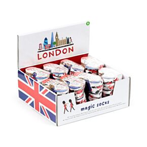 London Souvenir Compressed Magic Socks