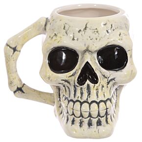 Ancient Skull Head Ceramic Shaped Mug Ancient Skull Head Ceramic Shaped Mug