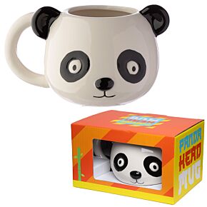 Adoramals Panda Head Ceramic Shaped Mug Adoramals Panda Head Ceramic Shaped Mug