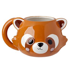 Adoramals Red Panda Head Ceramic Shaped Mug Adoramals Red Panda Head Ceramic Shaped Mug