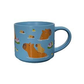 Capybara Large Porcelain Mug Capybara Large Porcelain Mug