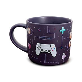 Game Over Large Porcelain Mug Game Over Large Porcelain Mug