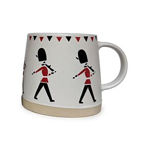 London Souvenir Guardsman Tapered Stoneware Mug London Souvenir Guardsman Tapered Stoneware Mug
