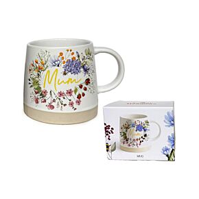 Nectar Meadows Mum Tapered Stoneware Mug
