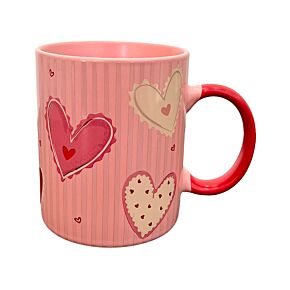Amore Hearts Porcelain Mug Amore Hearts Porcelain Mug