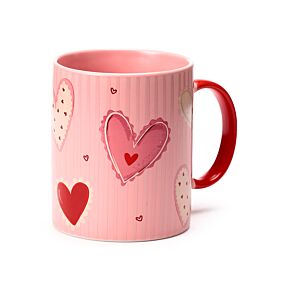 Amore Hearts Porcelain Mug Amore Hearts Porcelain Mug