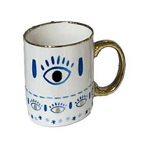 Evil Eye Porcelain Mug Evil Eye Porcelain Mug