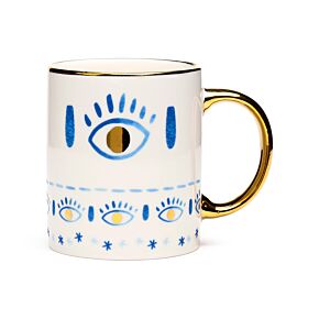 Evil Eye Porcelain Mug