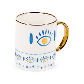 Evil Eye Porcelain Mug