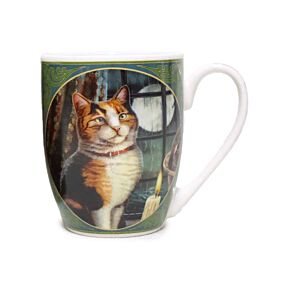 Lisa Parker Adventure Awaits Cat Porcelain Mug Lisa Parker Adventure Awaits Cat Porcelain Mug