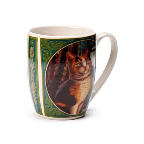 Lisa Parker Adventure Awaits Cat Porcelain Mug