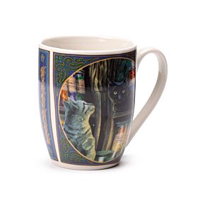Lisa Parker Magical Emporium Cat Porcelain Mug