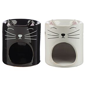 Feline Fine Ceramic Cat Head Oil Burner Feline Fine Ceramic Cat Head Oil Burner