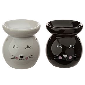 Eden Ceramic Cat Face Oil Burner Eden Ceramic Cat Face Oil Burner