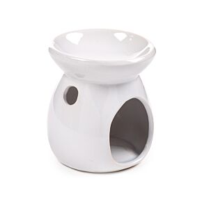 Eden Ceramic Simple White Oil Burner Eden Ceramic Simple White Oil Burner