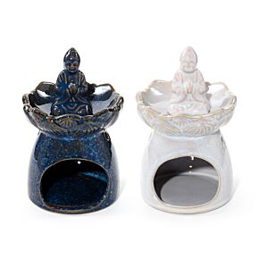 Eden Thai Buddha Lotus Flower Dish Oil Burner Eden Thai Buddha Lotus Flower Dish Oil Burner