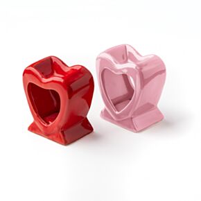 Amore Heart Shaped Ceramic Oil Burner