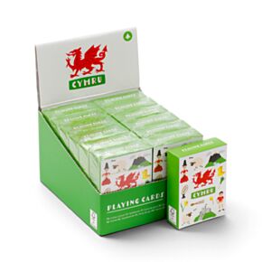 Welsh Dragon Wales (Cymru) Standard Playing Card Deck