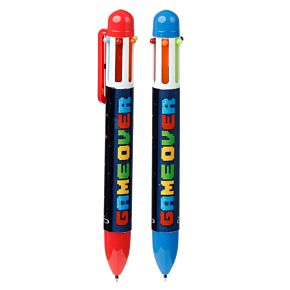 Game Over Multi Colour Pen (6 Colours) Game Over Multi Colour Pen (6 Colours)