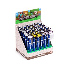 Inkredible Erasable Pen with PVC Minecraft Topper