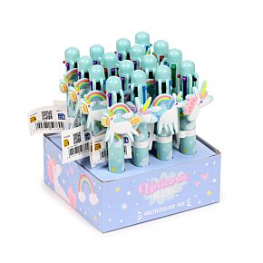 Unicorn Magic Multi Colour Pen with Charm (6 Colours) Unicorn Magic Multi Colour Pen with Charm (6 Colours)