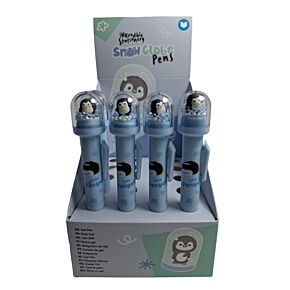 Adoramals Penguin Pen with Snowglobe Topper Adoramals Penguin Pen with Snowglobe Topper