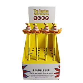 The Beatles Yellow Submarine Erasable Pen with Topper