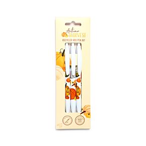 Autumn Harvest Recycled ABS (RABS) Pen Set of 3 Autumn Harvest Recycled ABS (RABS) Pen Set of 3