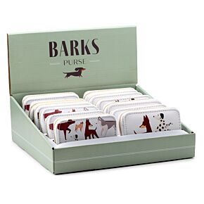 Barks Dog Zip Around Small Wallet Purse