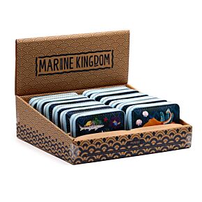 Marine Kingdom Zip Around Small Wallet Purse Marine Kingdom Zip Around Small Wallet Purse